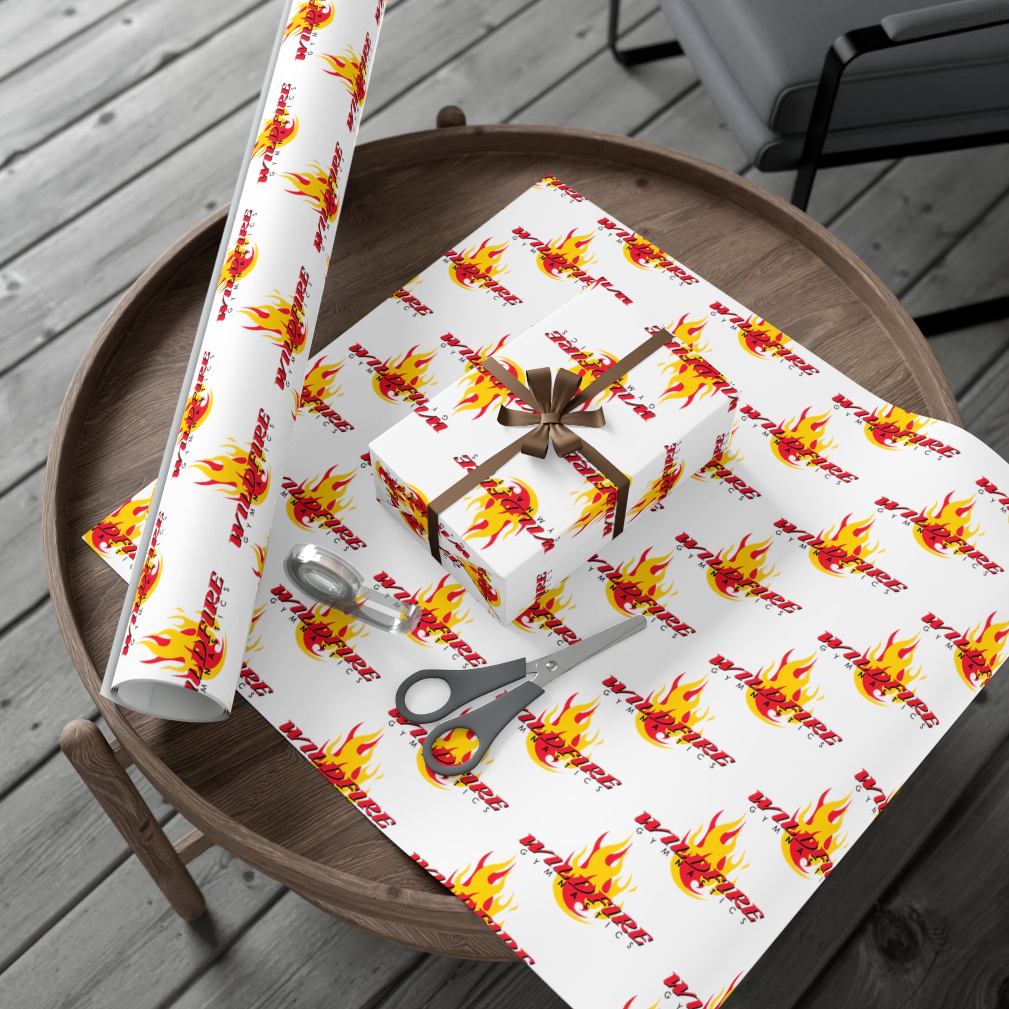 White Wildfire Logo Gift Wrap