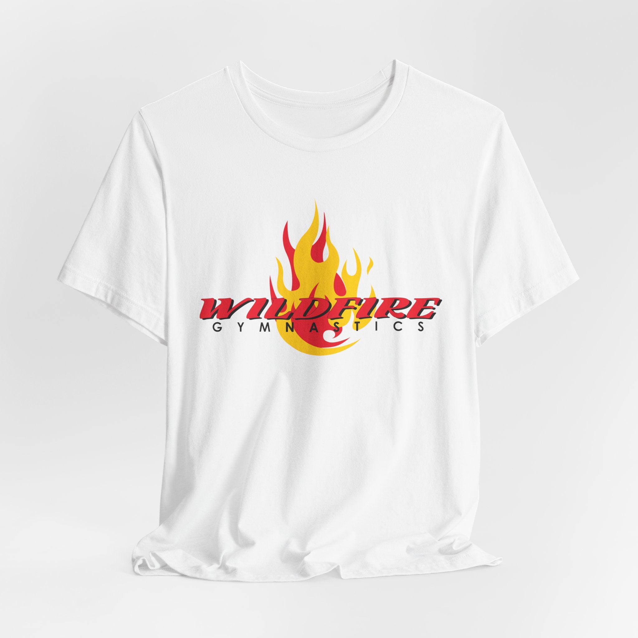Classic Logo Wildfire Gymnastics Short Sleeve Tee - Adult