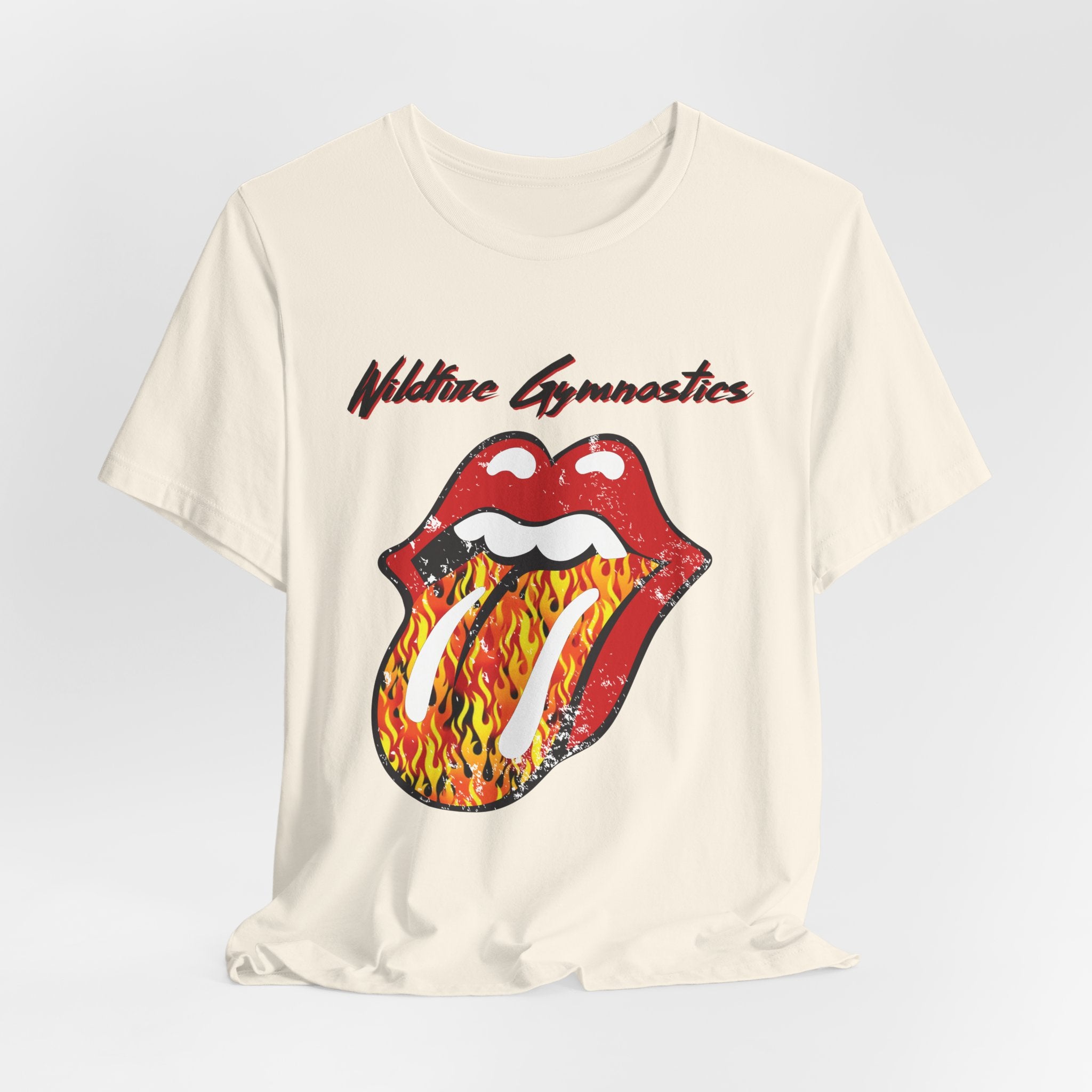 Wildfire Flame Lips Adult Unisex Tee