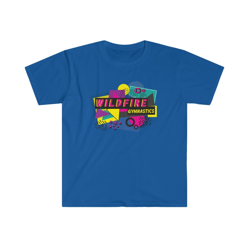 Wildfire 80's Theme, Unisex Softstyle T-Shirt