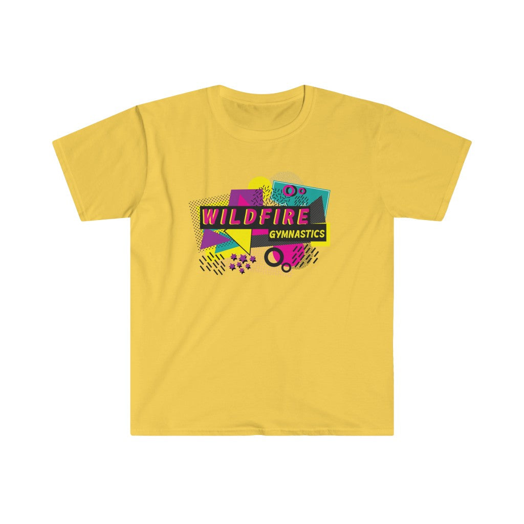 Wildfire 80's Theme, Unisex Softstyle T-Shirt